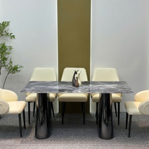 Bàn ăn mặt đá vi tinh thể BA-003