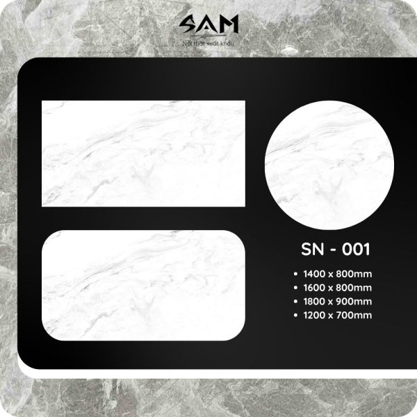 Mặt bàn đá SN - 001