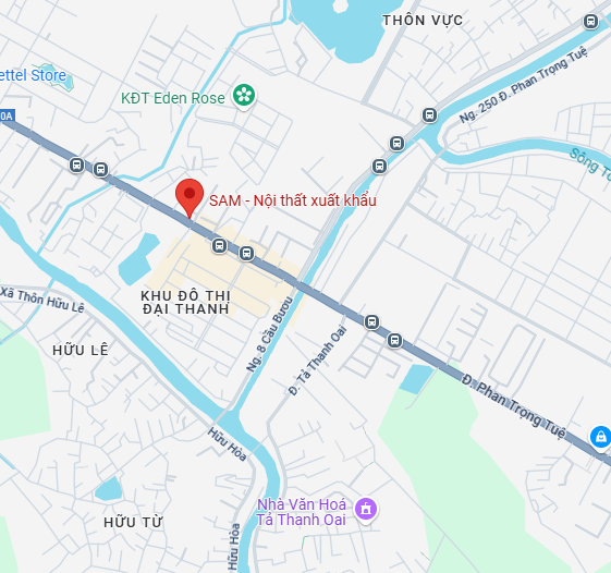Map SAM - Nội thất xuất khẩu